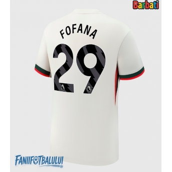 Chelsea Wesley Fofana #29 Tricou Fotbal Replică 2025-26 Barbati Deplasare